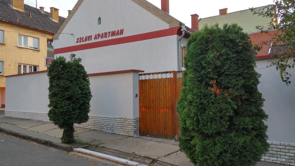 Szlavi Apartman Baja Bagian luar foto